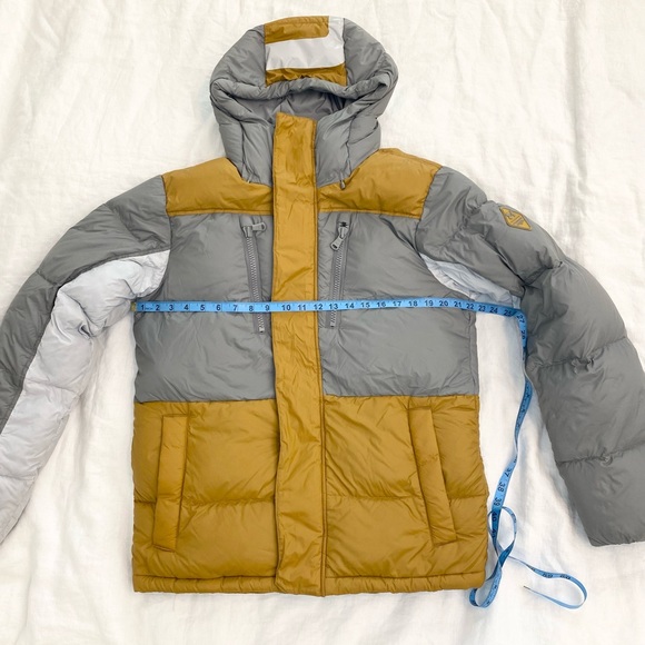 Under Armour® Men’s ColdGear® Infrared Down Blocked Jacket in ANTIQUE OCHRE - Picture 5 of 16